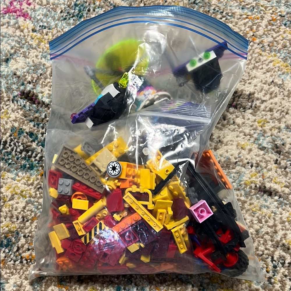 Colorful Lego Building Blocks Set